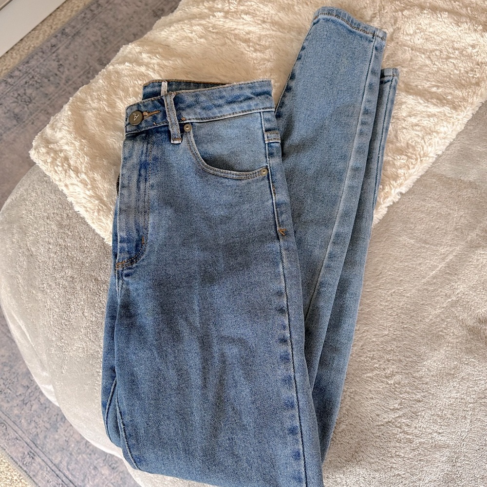 Abrand light blue skinny jeans